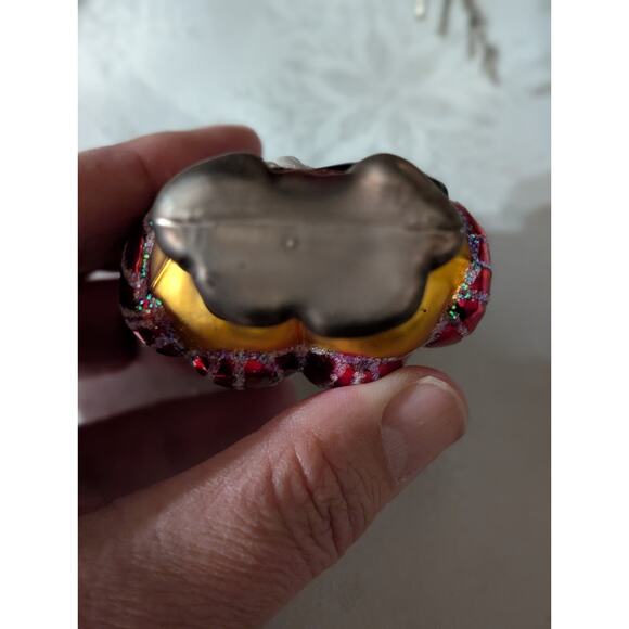 Old World Christmas Ladybug Couple Ornament 24117 – Blown Glass Bug Pair Red... - Picture 4 of 6